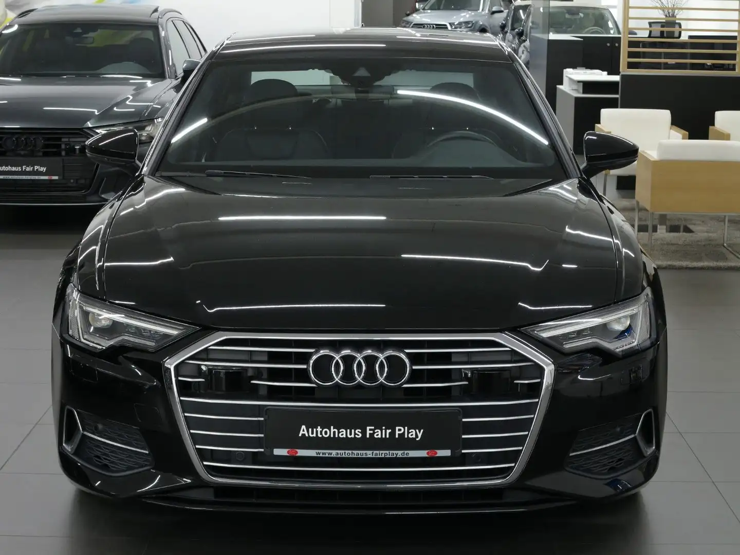 Audi A6 Lim. 40 TDI S Line S-DACH/CARPLAY/B&O/U-FREI! Schwarz - 2