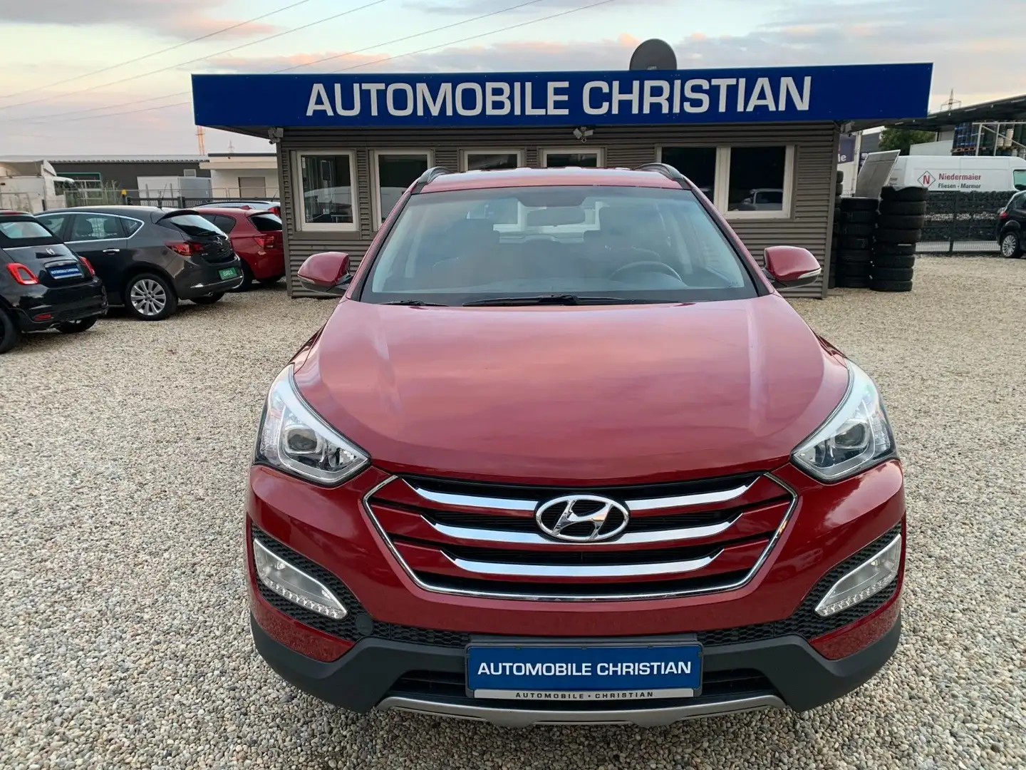 Hyundai SANTA FE LPG-GAS 2WD Klima Navi Rückfahrkamera Piros - 1