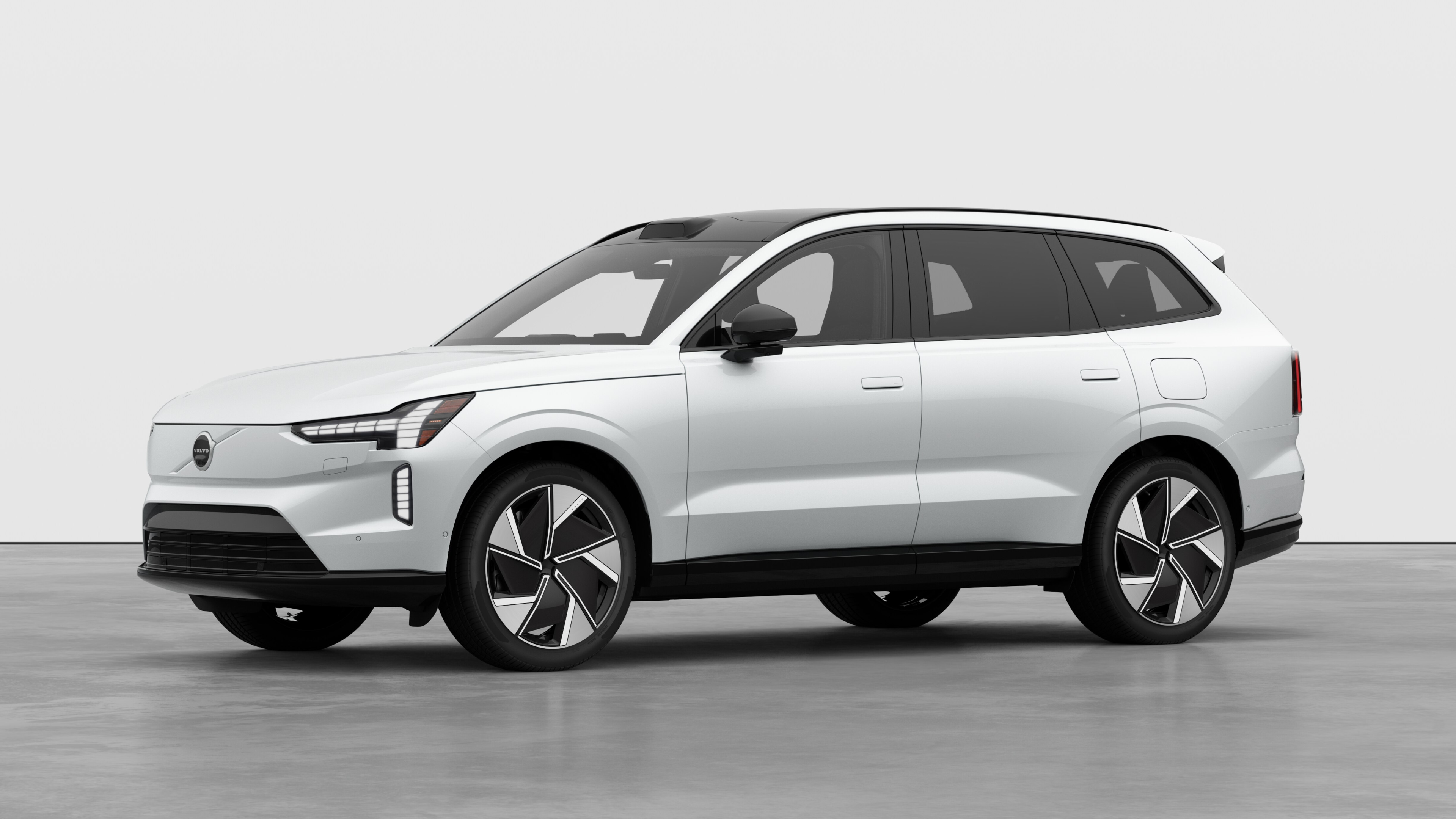 White 2025 Volvo EX90 SUV / Crossover All-Wheel Drive 1-Speed Automatic