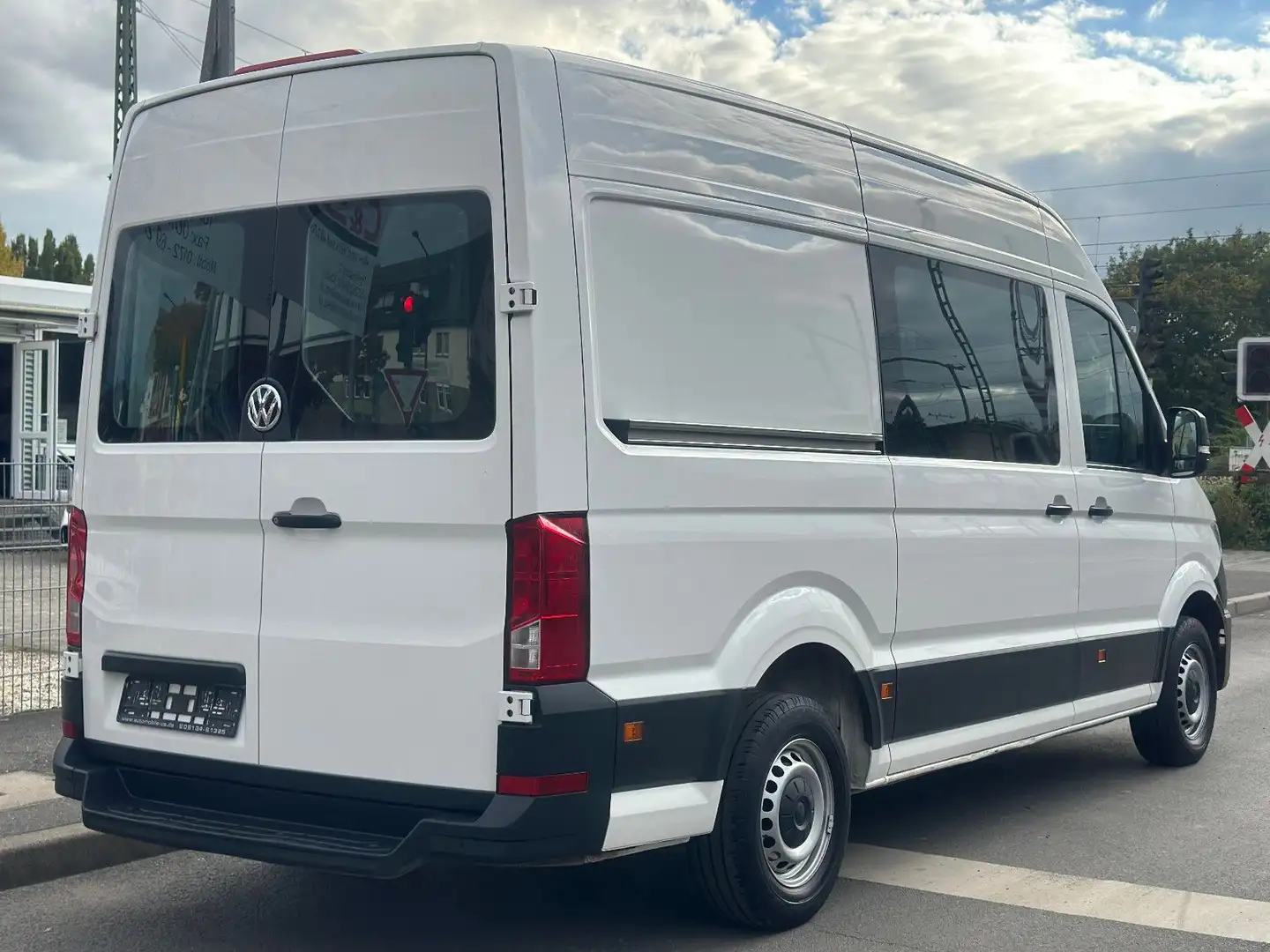 Volkswagen Crafter CRAFTER 35 TEILVERGLAST MITTELLANG HOCHDACH FWD Blanc - 2