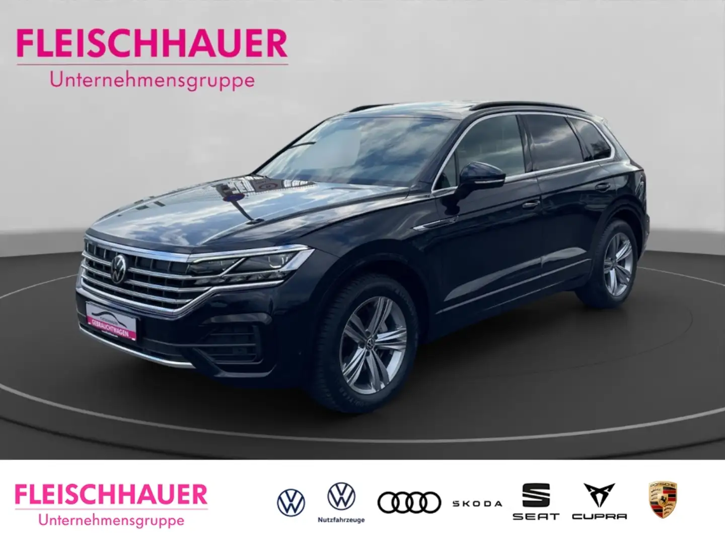 Volkswagen Touareg R-Line 4Motion V6 TDI AHK el ankl. AssPaketPlus In Kék - 1
