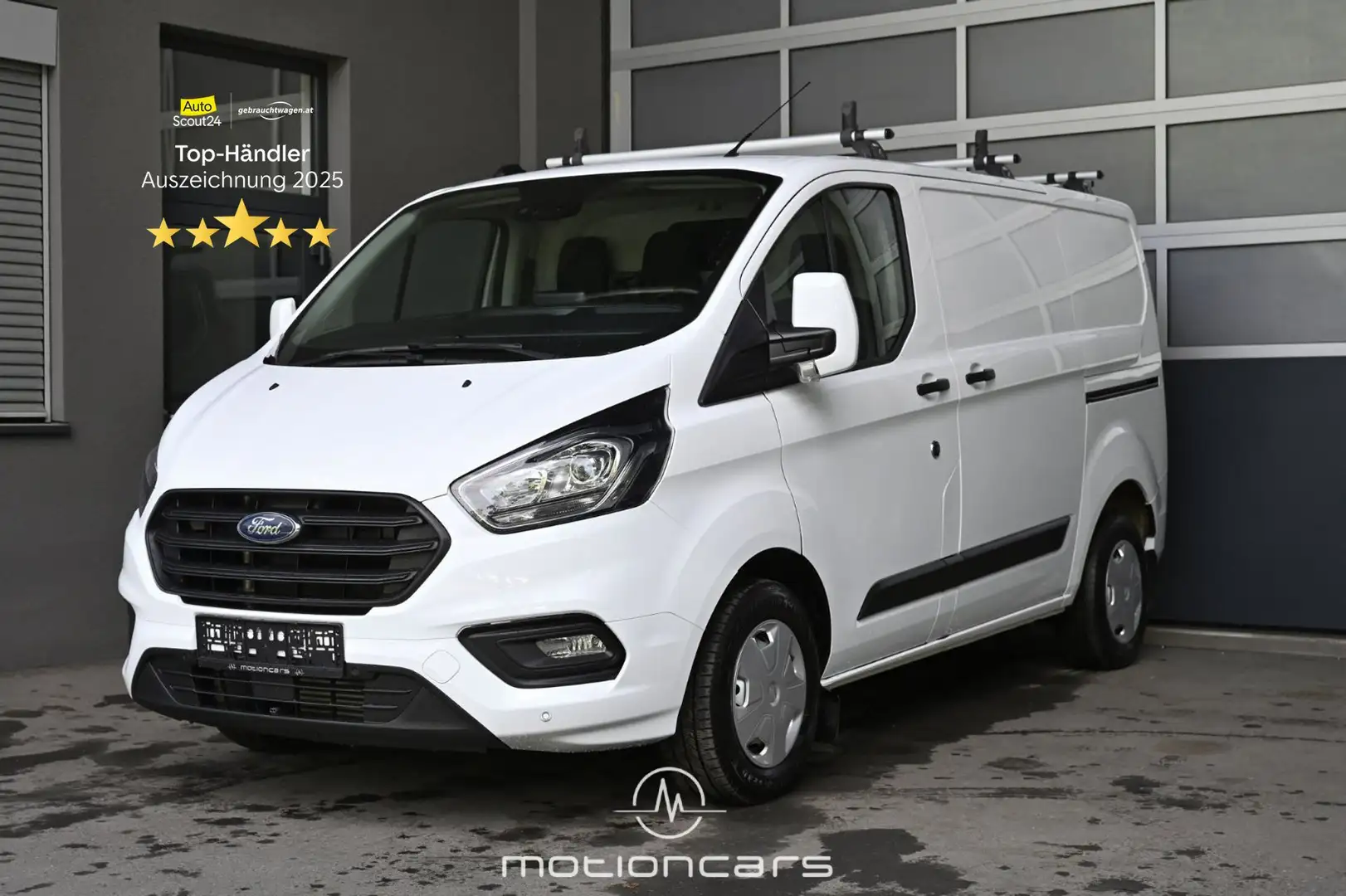 Ford Transit Custom 2.0 TDCi 300 L1 Trend Pickerl NEU Weiß - 1