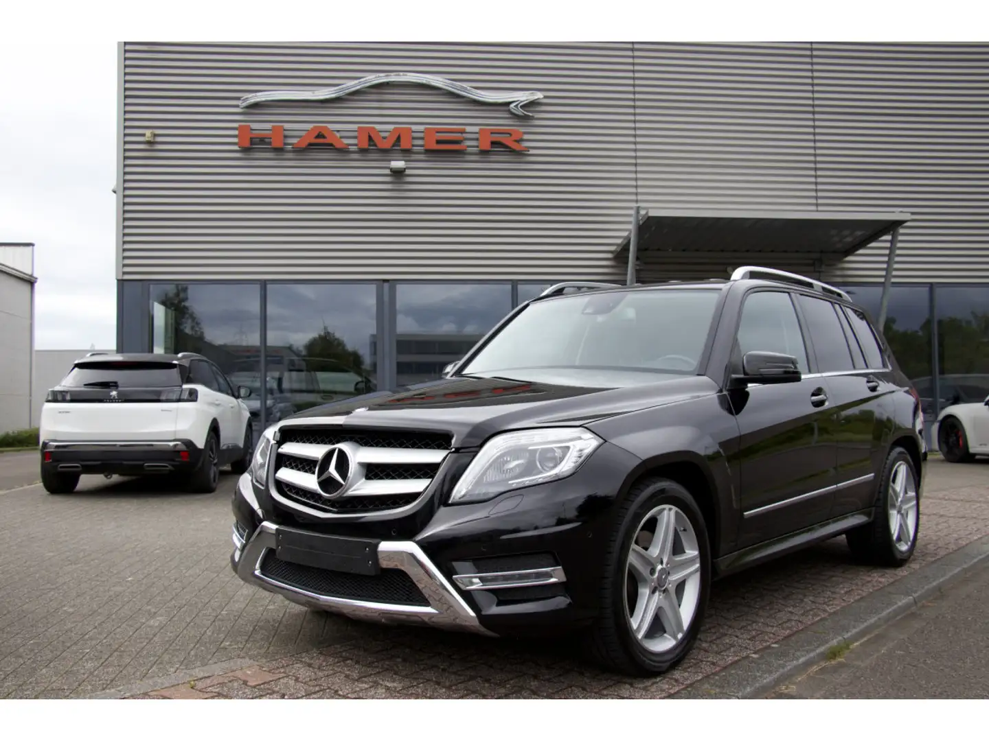 Mercedes-Benz GLK 350 4Matic CDI AMG COMAND AHK ILS cuir Negru - 1