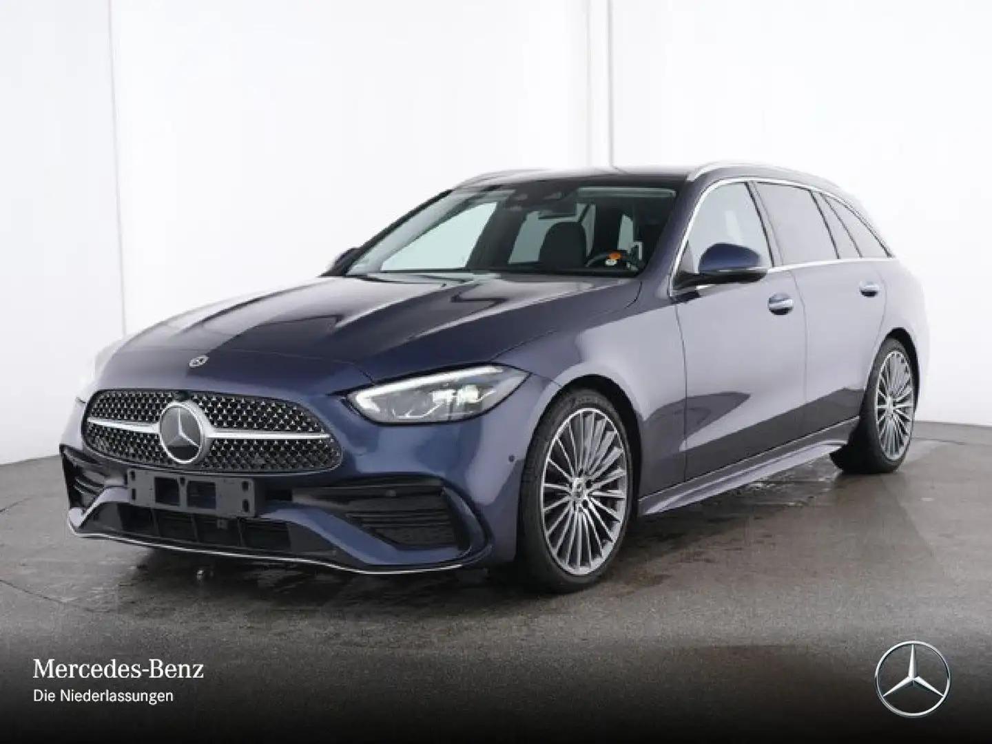 Mercedes-Benz C 300 T 4M AMG+PANO+AHK+LED+KAMERA+KEYLESS+9G Bleu - 2