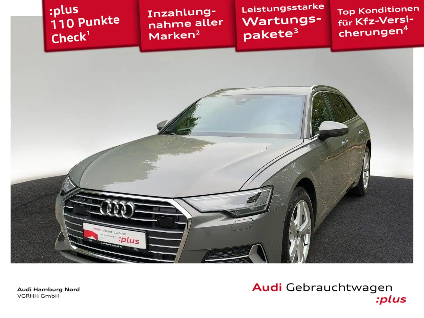 Audi A6 45 TFSI sport quattro ACC Navi Kamera Grau - 1