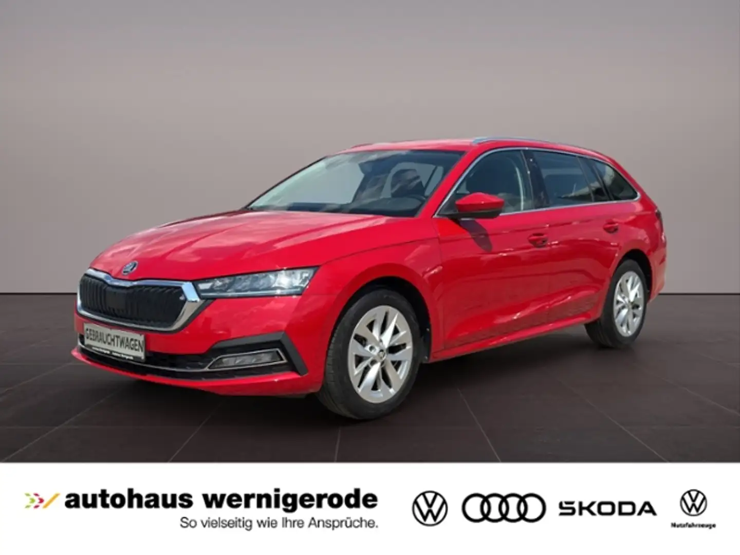 Skoda Octavia Combi Style 2.0TDI *HUD*LED*VC*Navi*ACC* Rot - 1