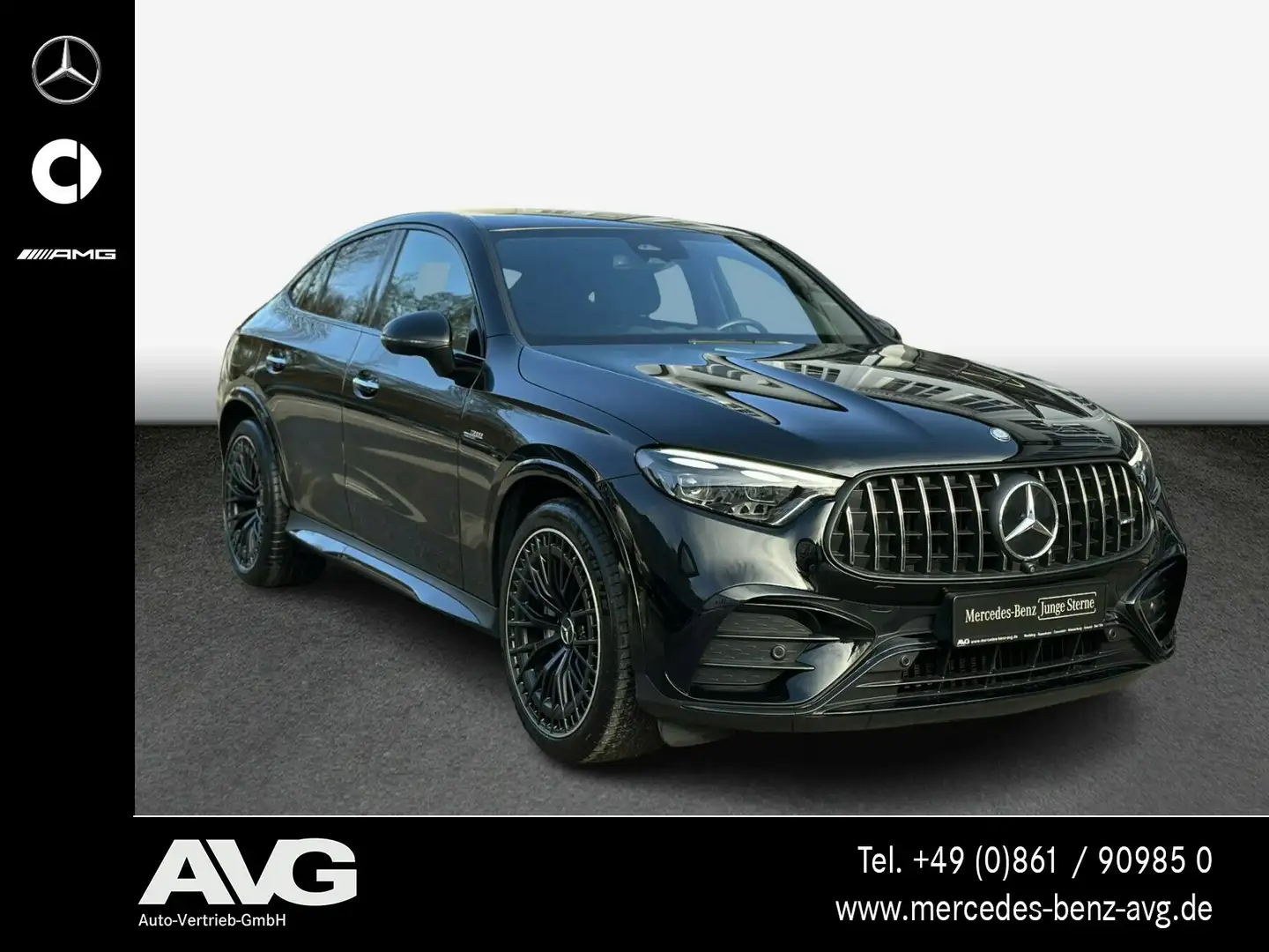 Mercedes-Benz GLC 43 AMG GLC 43 4M AMG Coupe Premium Night  AHK 21" DigL. Noir - 2