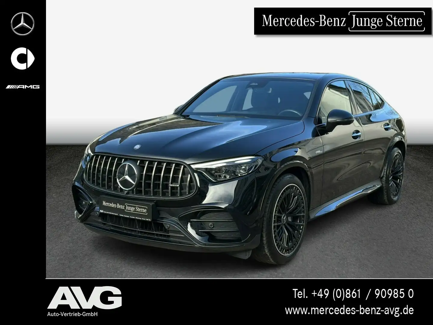 Mercedes-Benz GLC 43 AMG GLC 43 4M AMG Coupe Premium Night  AHK 21" DigL. Noir - 1