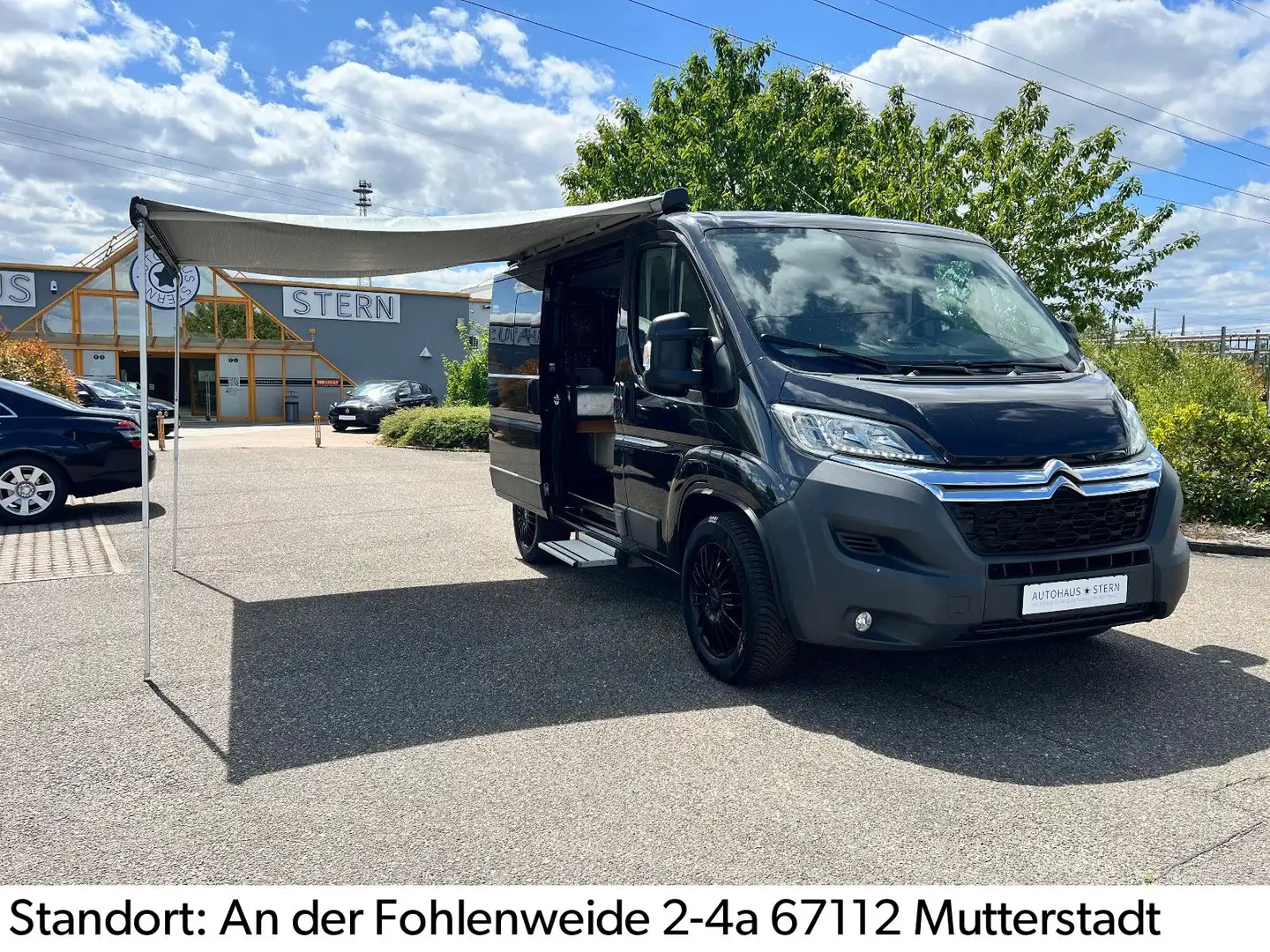 Citroen Jumper Camper L1H1 /1.Hd./Markise/Gas/AHK/Klima Zwart - 1