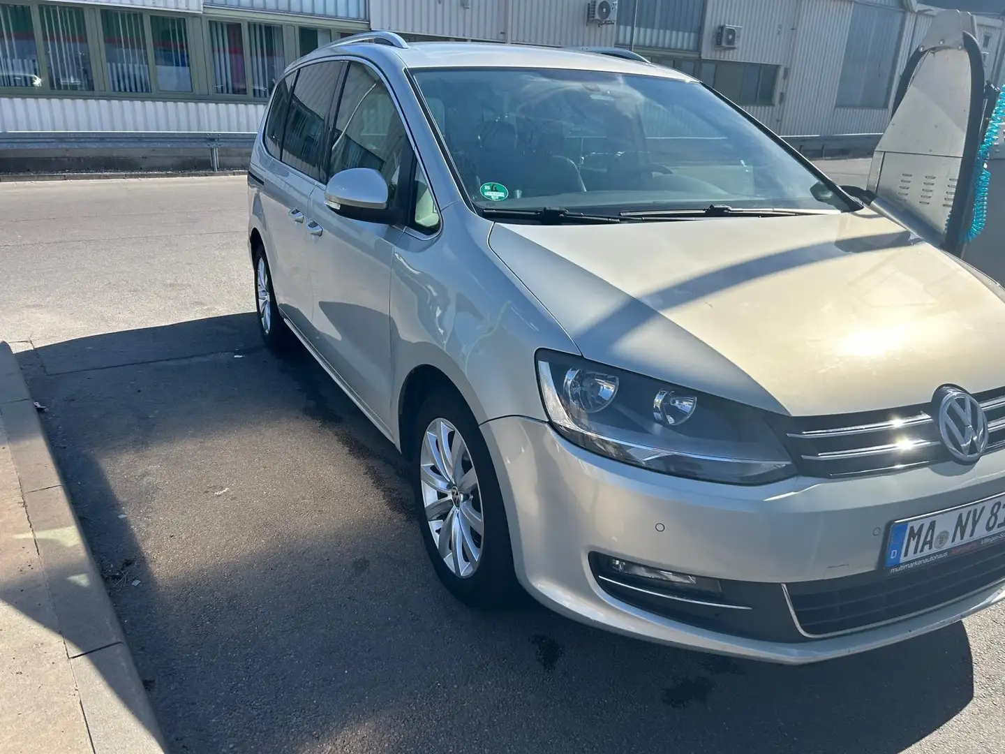 Volkswagen Sharan Sharan 2.0 TDI DSG Blue Motion Match Grau - 2
