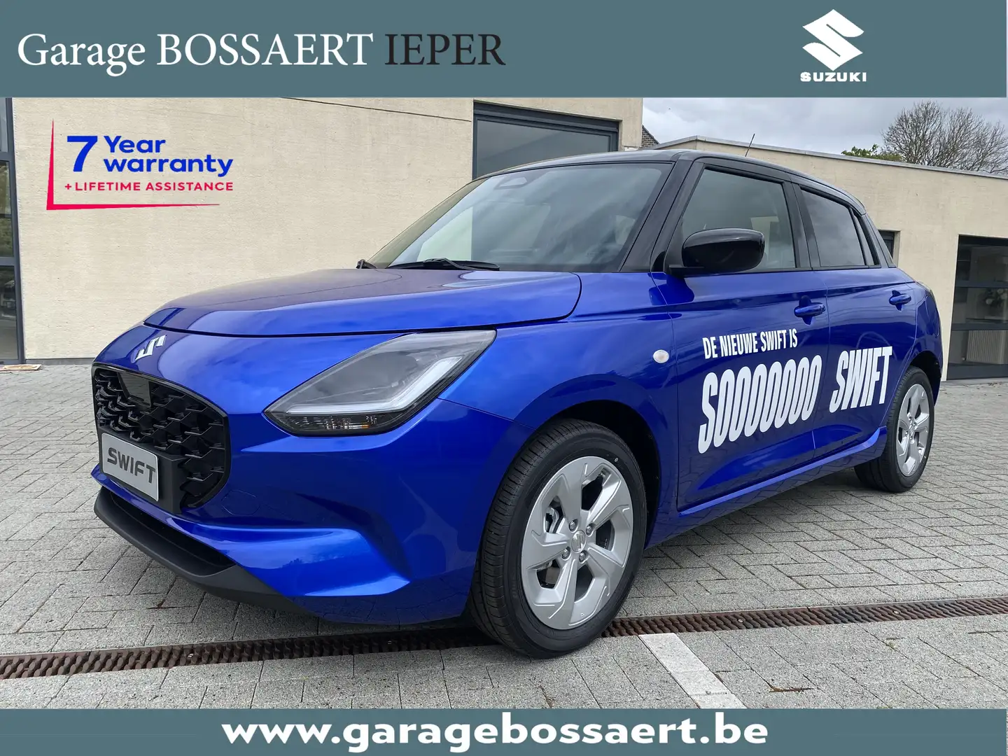 Suzuki Swift 1.2i - GL+ - Hybrid - Demowagen Blauw - 1