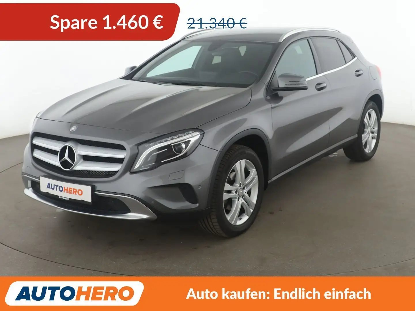 Mercedes-Benz GLA 200 Score Urban Aut.*XENON*NAVI*TEMPO*PDC*SHZ*KLIMA* Grau - 1