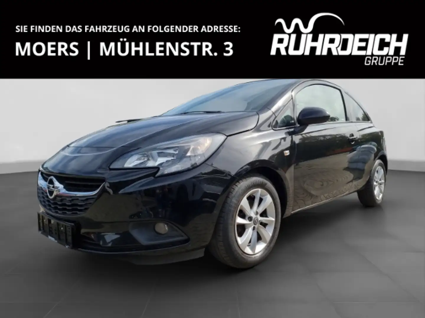 Opel Corsa E ON Klima Lenkrad/Sitzhzg PPhi ALU NSW Regen+Lich Noir - 1