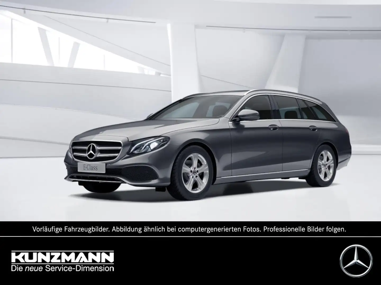 Mercedes-Benz E 220 d T Avantgarde Navi Totwinkel Panorama AHK Grau - 1
