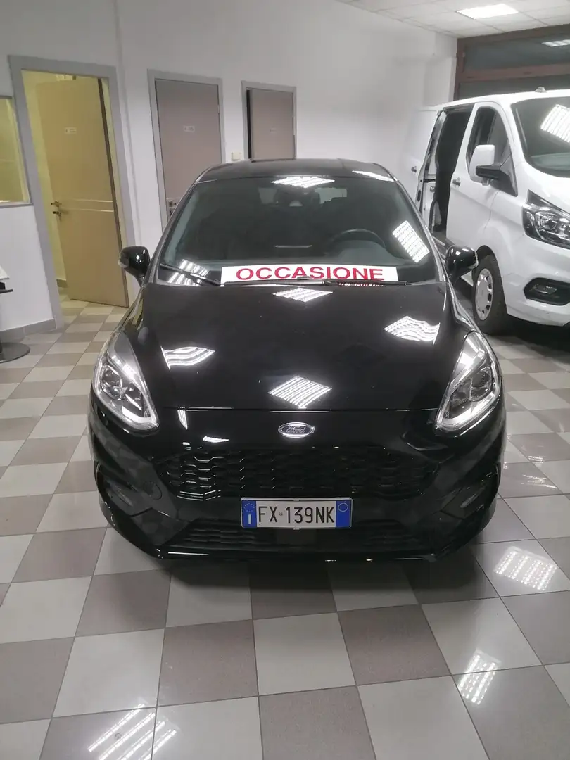 Ford Fiesta 1.5 EcoBlue 5 porte ST-Line Negru - 1