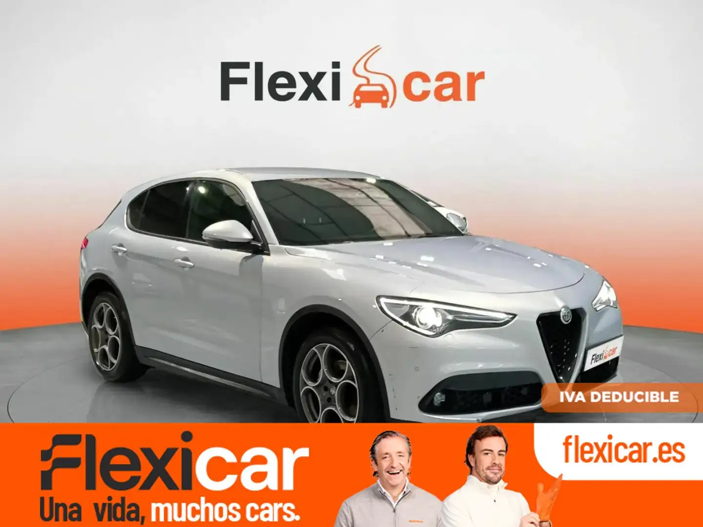 Alfa Romeo Stelvio 2.2 Diesel 118kW (160cv) SPRINT RWD Gris - 1