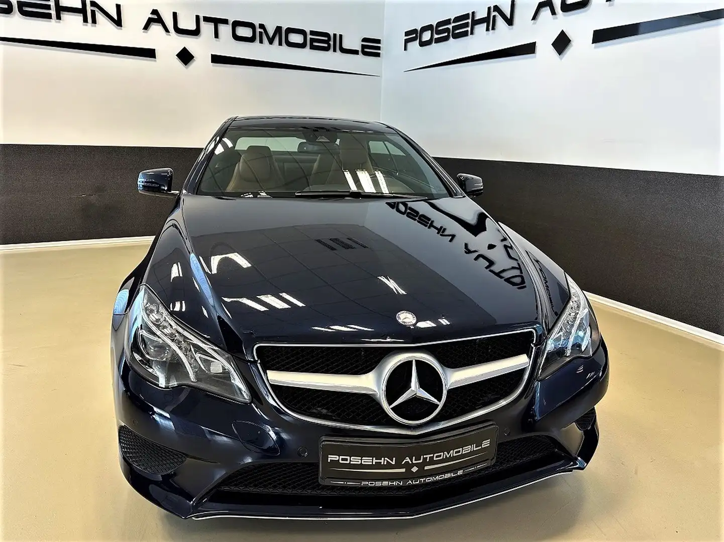 Mercedes-Benz E 200 CGI 7G Coupé LED Leder Navi Blu/Azzurro - 2