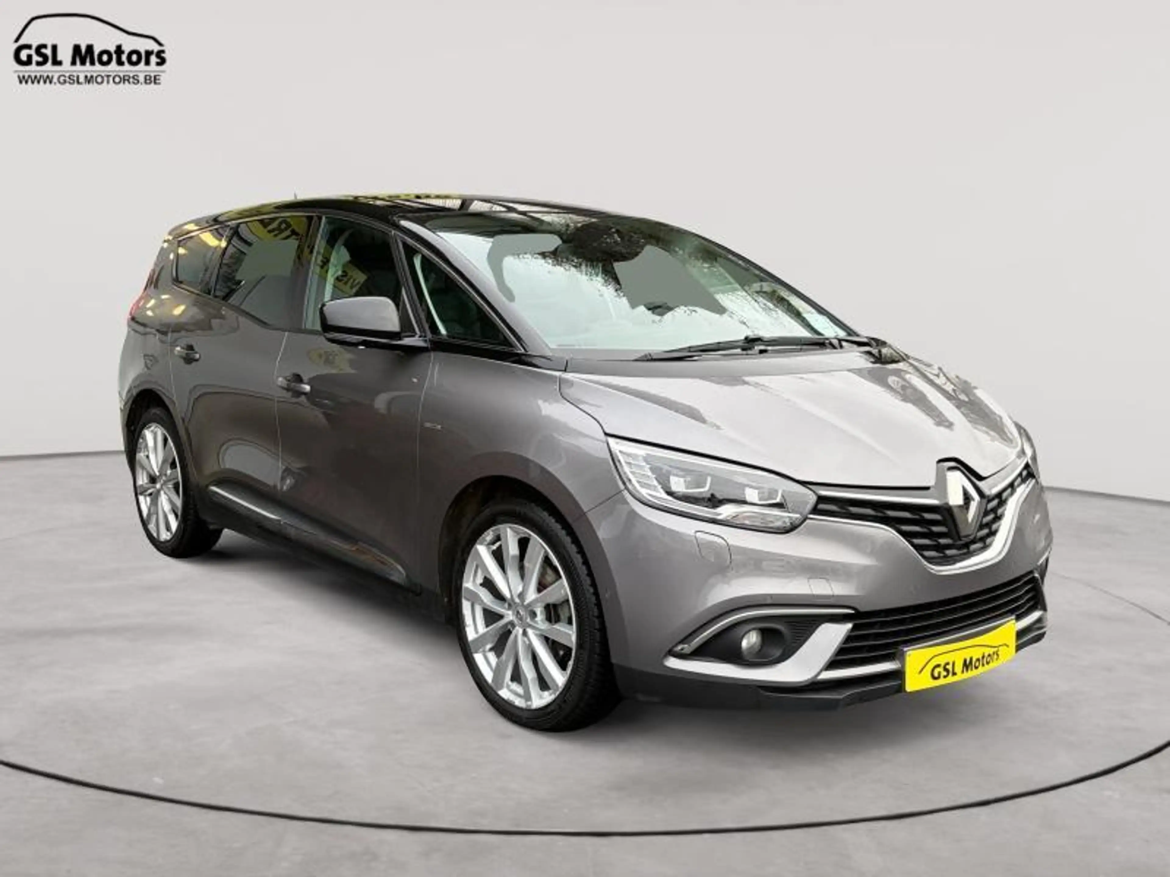 Renault Grand Scenic 1.7dCi 120cv 7pl gris 06/20 Airco GPS Bluetooth 1. — photo 3