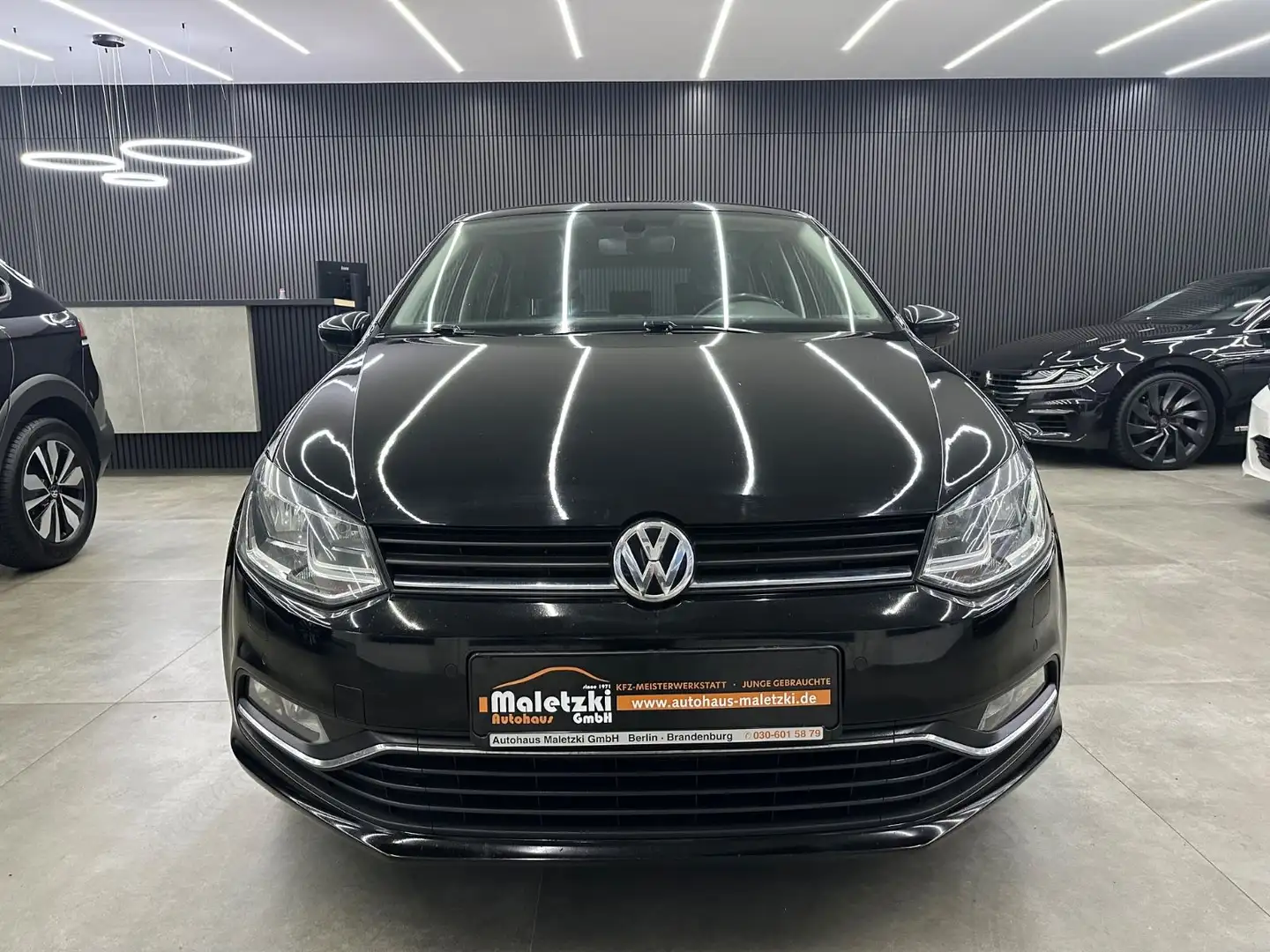 Volkswagen Polo 1.4 TDI Comfortline*Tempomat*PDC*Bluetooth* Noir - 2