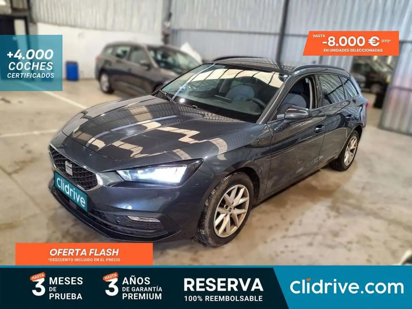 SEAT Leon SP 2.0 TDI 110kW DSG Style Go Gris - 1