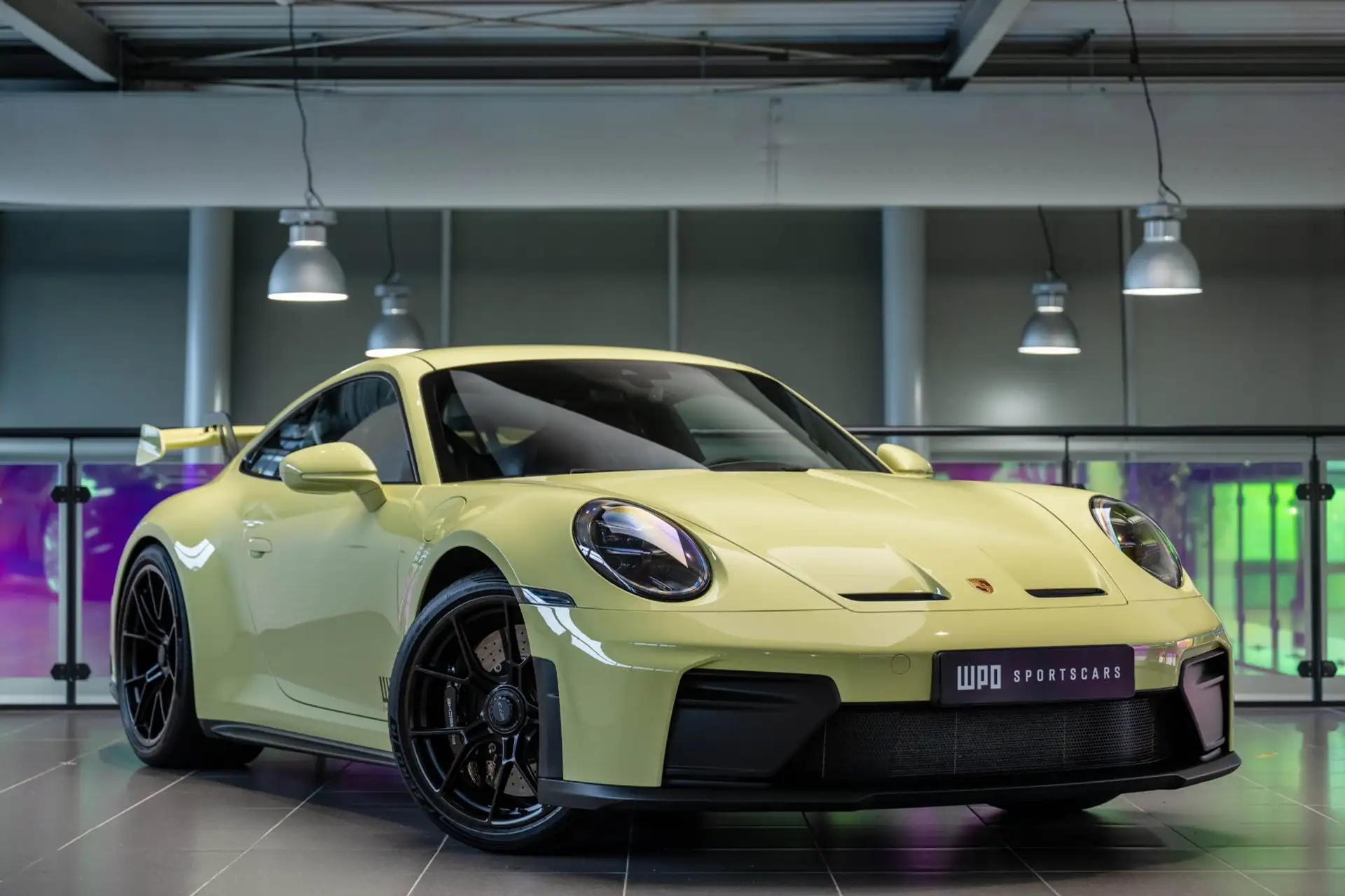 포르쉐 911 GT3 2025 노랑 사진 1