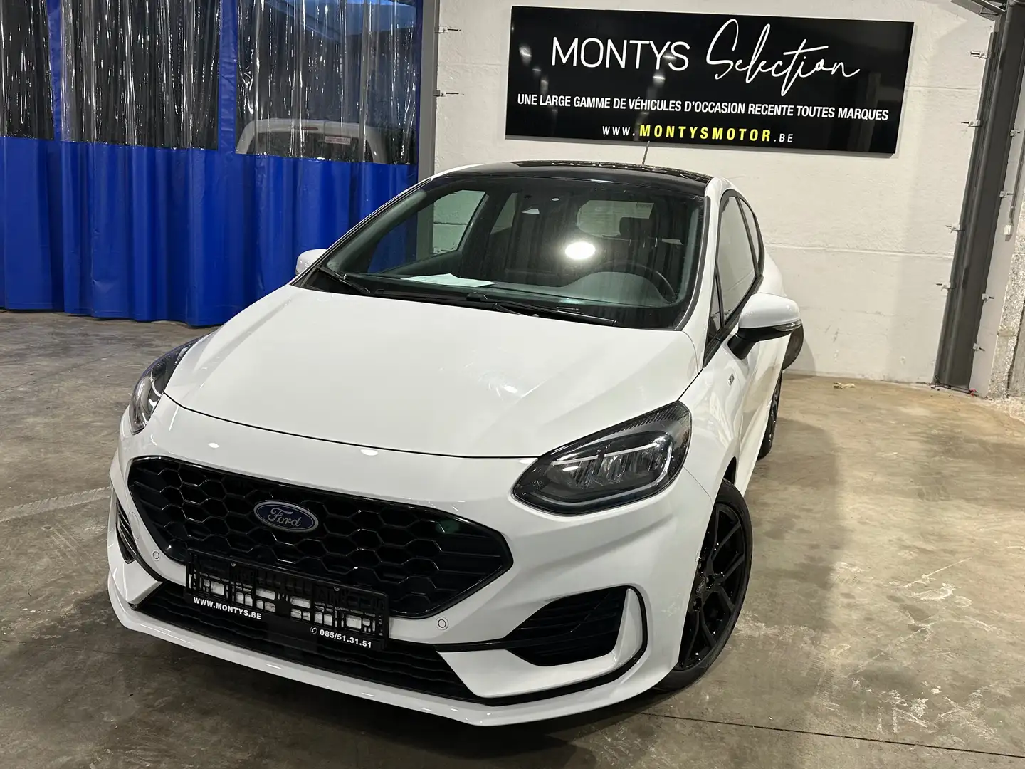 Ford Fiesta 1.0 EcoBoost ST-Line - Weiß - 2