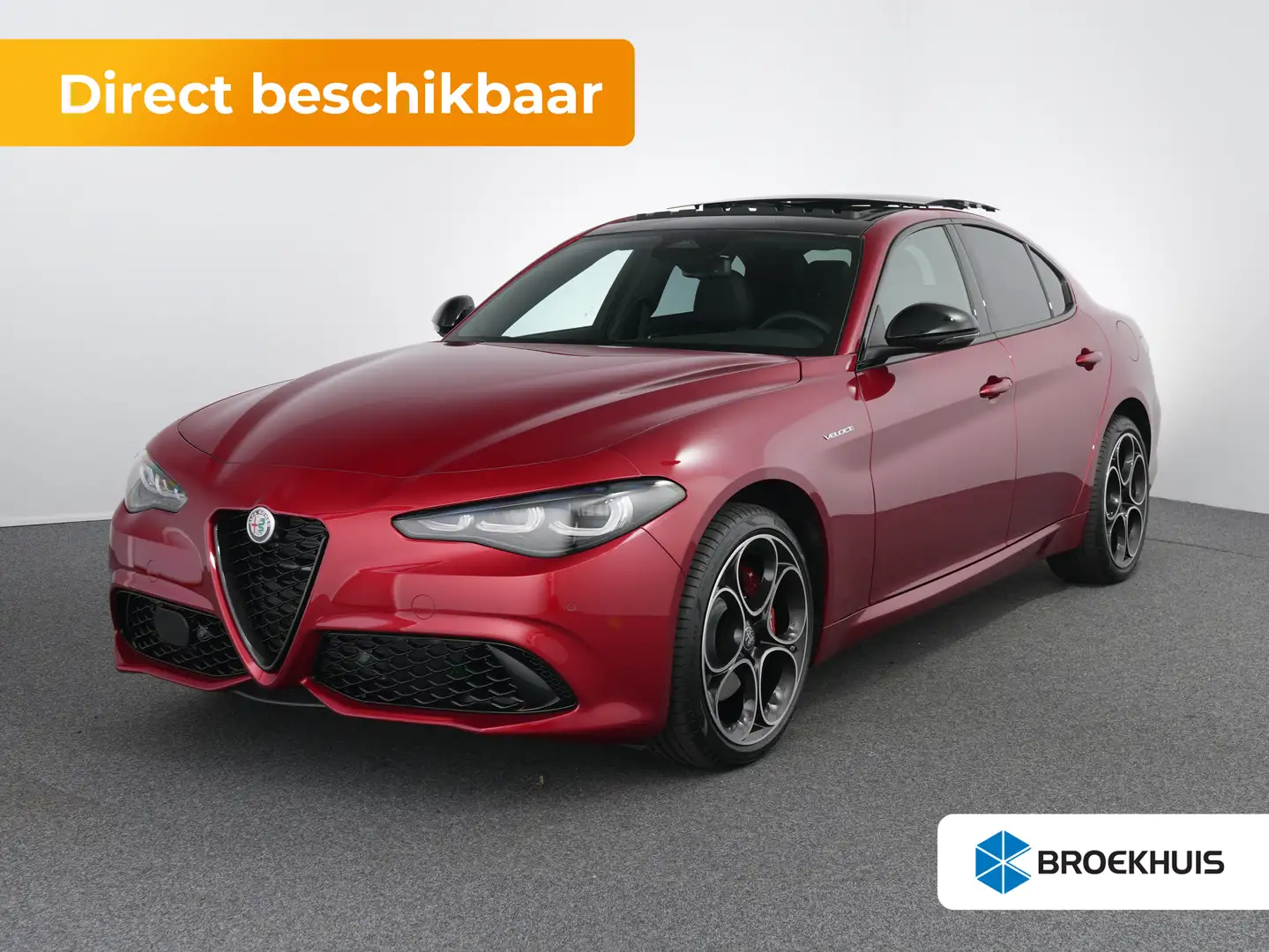 Alfa Romeo Giulia Veloce Automaat Rood - 1