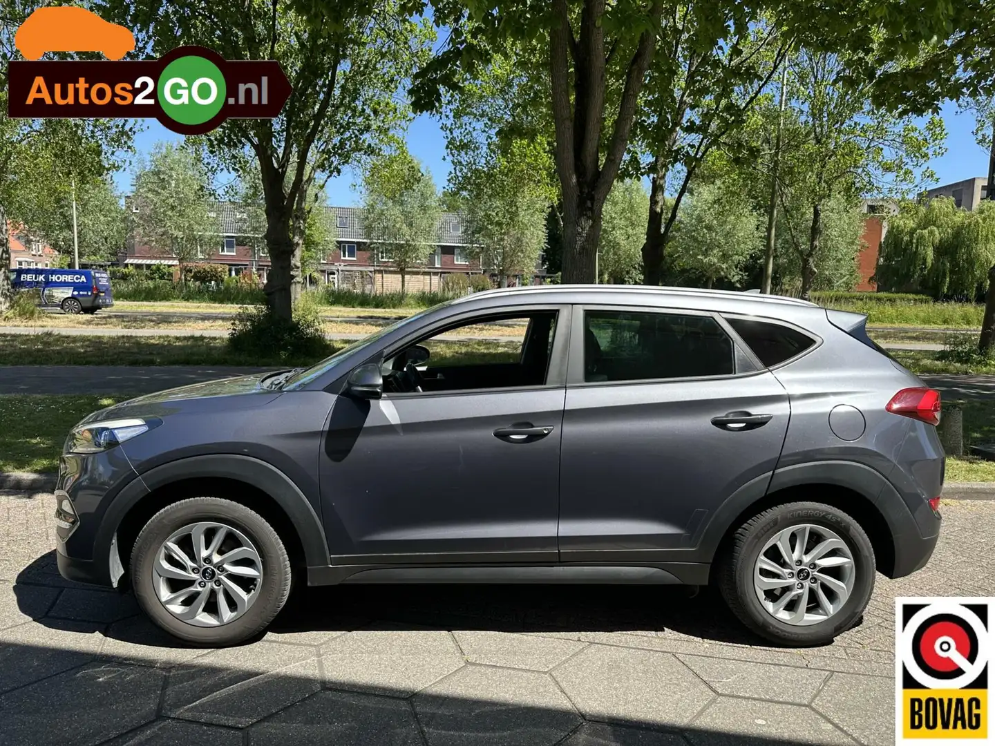 Hyundai TUCSON 1.6 GDi i-Motion I Navi I Apple Carplay Android I Grijs - 2