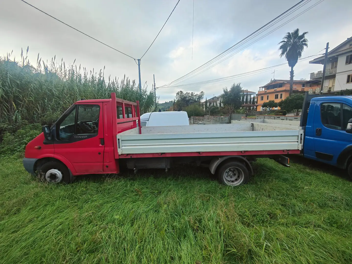 Ford Transit 350L 2.3i GPL Cassone Lungo L3_Cabina SIngola Rood - 1