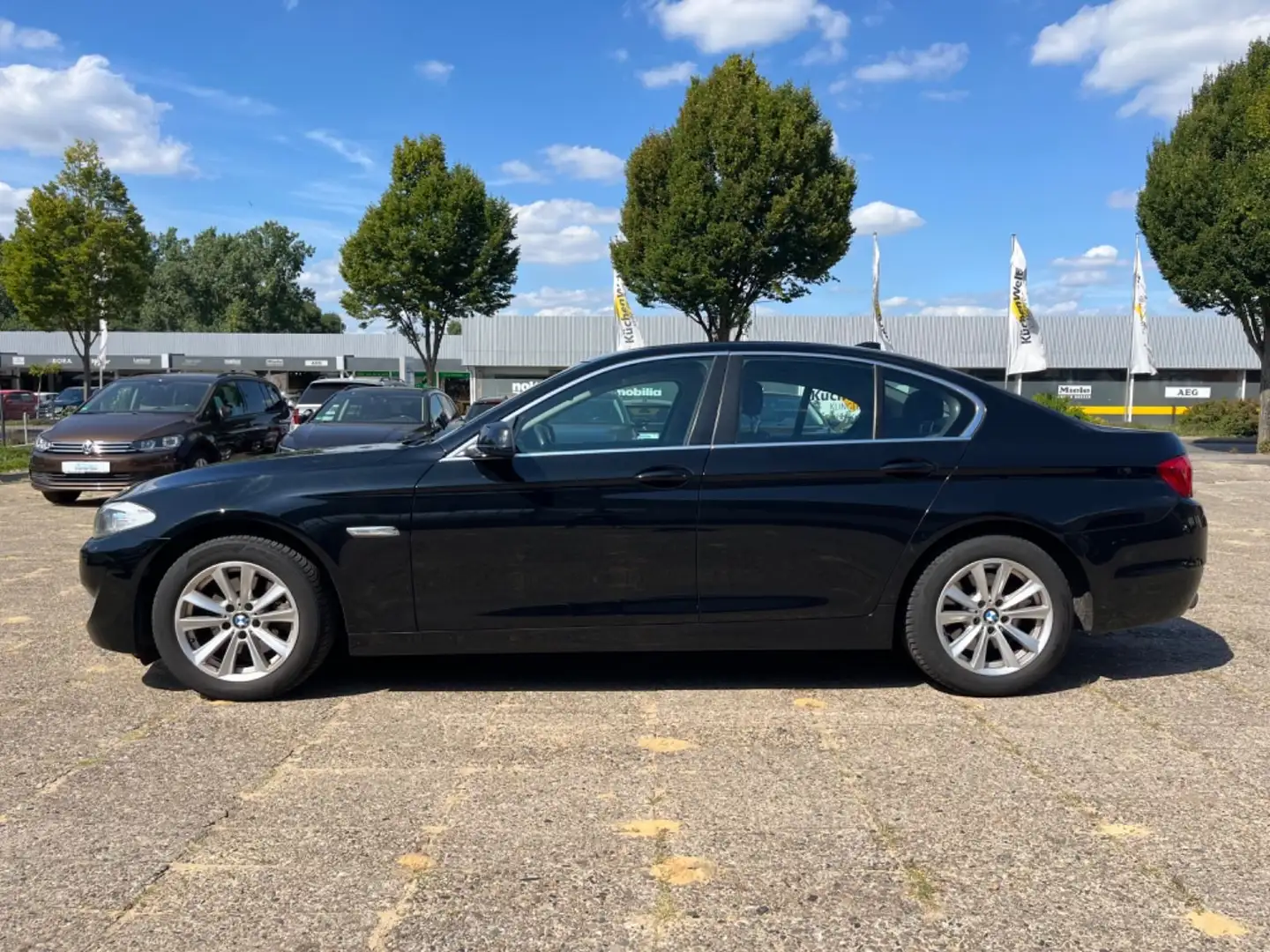 BMW 520 d Automatik,Bluetooth,Bi-Xenon,Sitzheizung Schwarz - 2