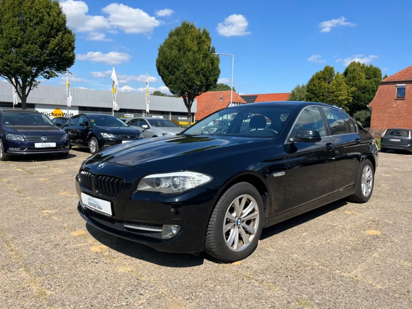 BMW 520 d Automatik,Bluetooth,Bi-Xenon,Sitzheizung Schwarz - 1