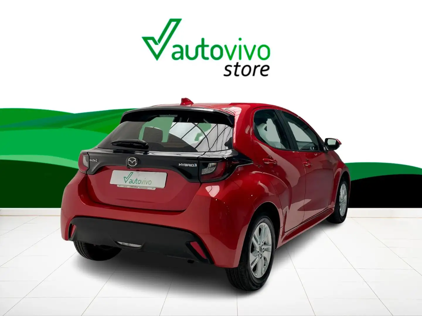 Mazda 2 AGILE 1.5 HEV CVT 116 CV 5P Rojo - 2