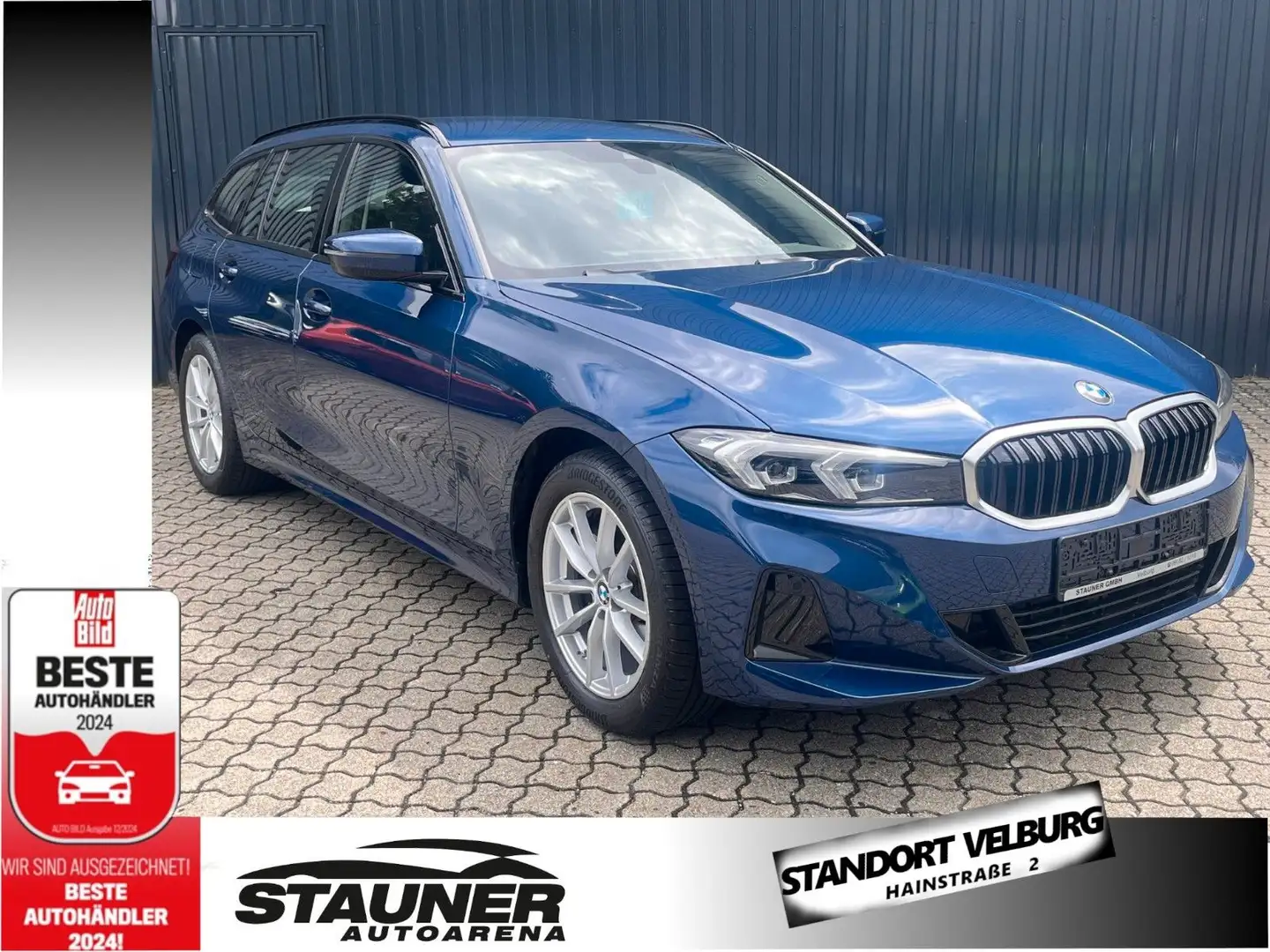 BMW 318 i Autom. Touring/ AHK/Kamera/el.Sitzverstell Blu/Azzurro - 1
