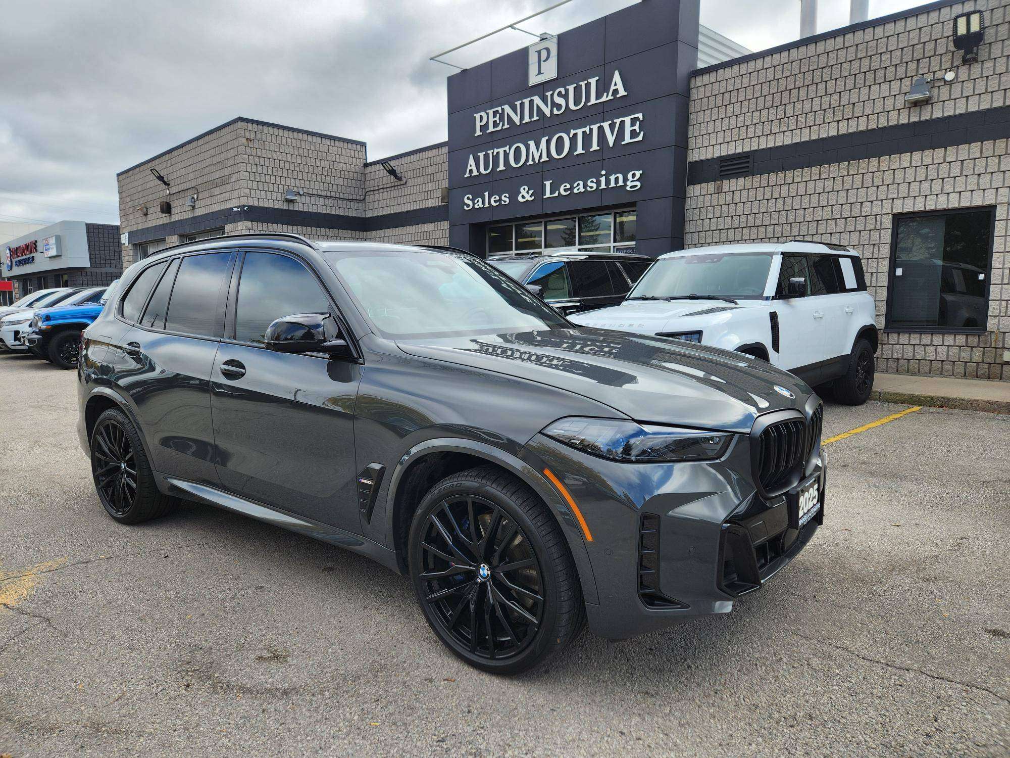 Gray (Dravit Grey Metallic) 2025 BMW X5 SUV / Crossover All-Wheel Drive Automatic