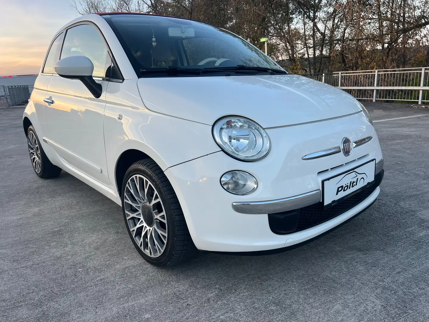 Fiat 500C Lounge KLIMA PDC SERVICE PICKERL NEU! Weiß - 1