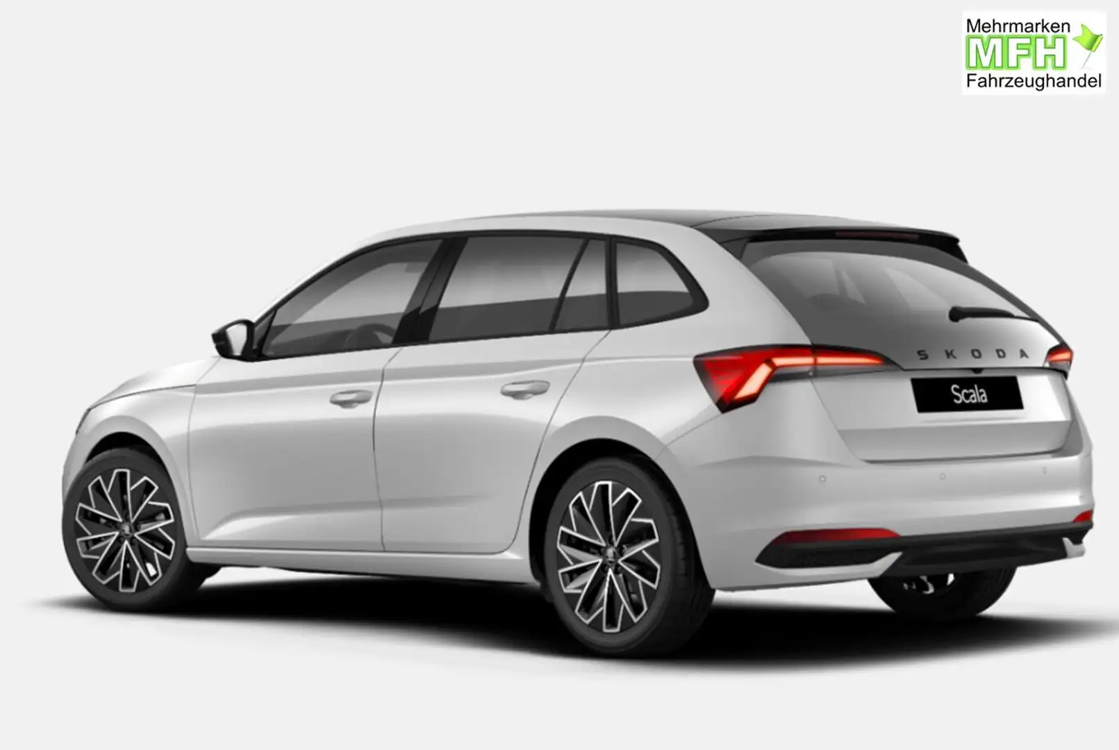 Skoda Scala Selection DSG Dynamic Pano ACC SideA Kam Kessy ... Weiß - 2