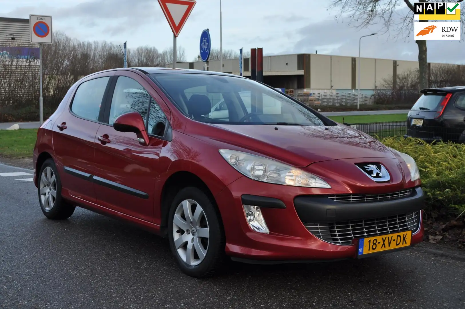 Peugeot 308 1.6 VTi 16v 5-DEURS XS-uitv/CLIMA AIRCO/LM-VELGEN/ Rojo - 1