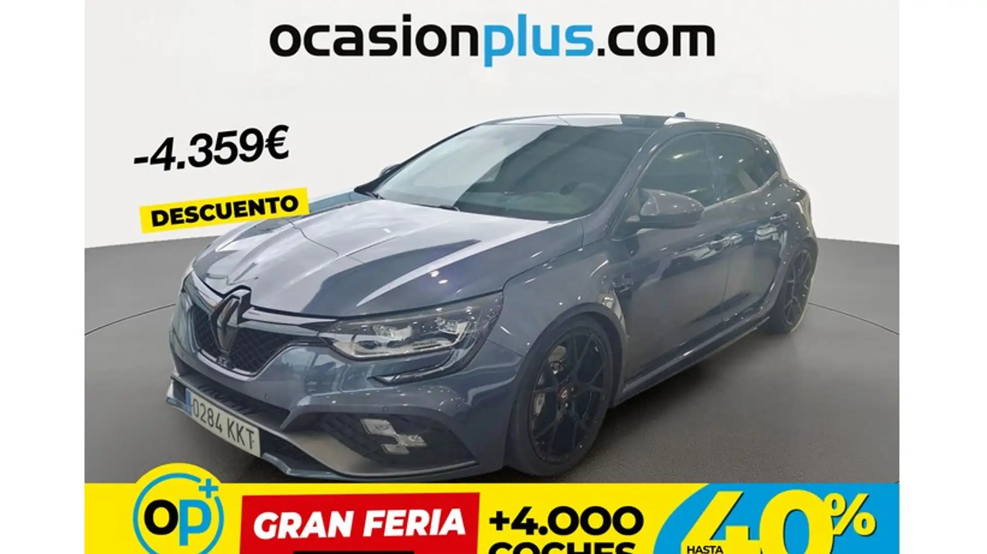 Renault Megane 1.8 TCe Energy RS EDC 205kW Gris - 1