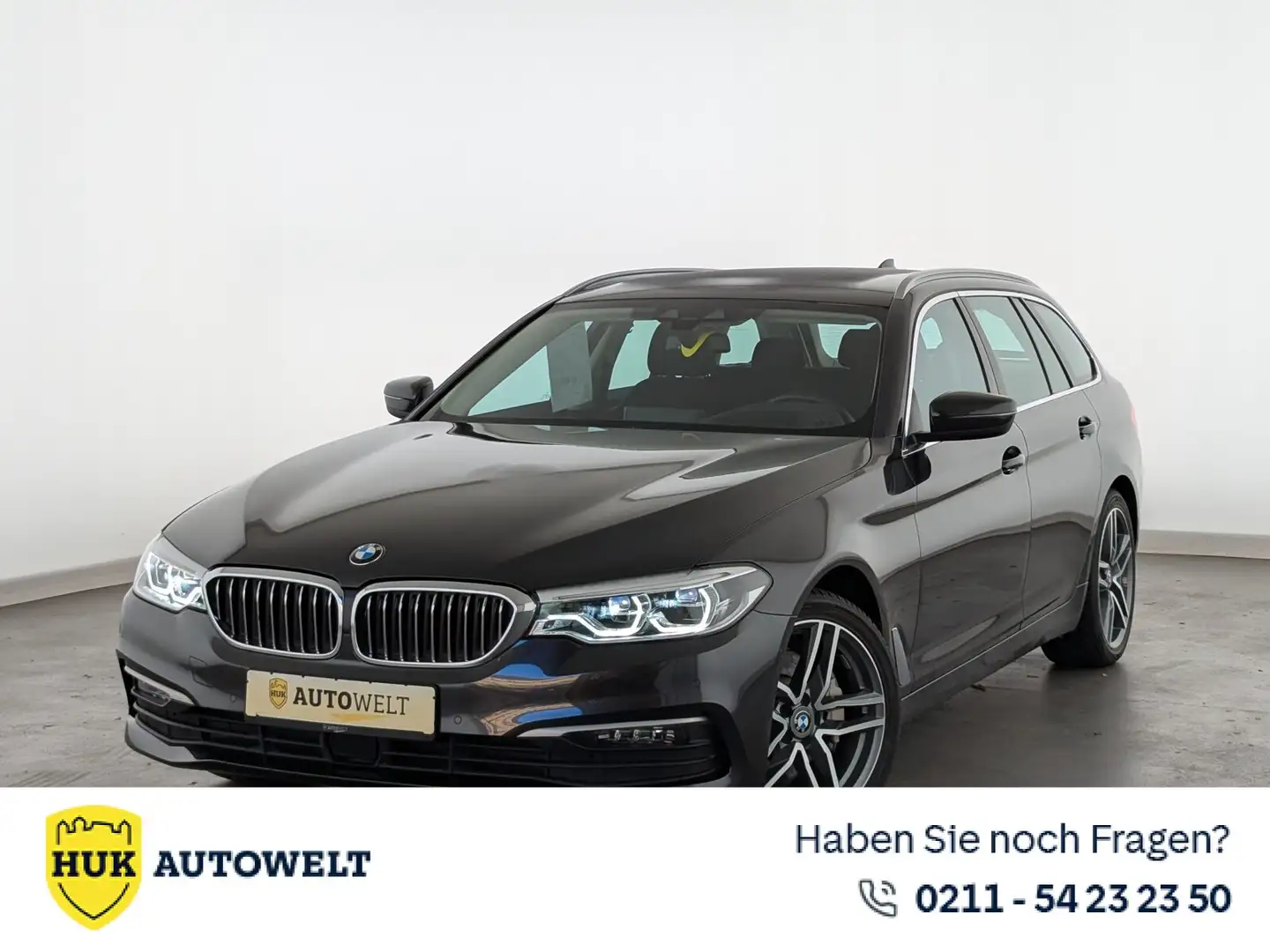 BMW 530 530 i (EURO 6d-TEMP) AHK+LED+NAVI+SHZ+RFK+TEMP+ Gris - 1