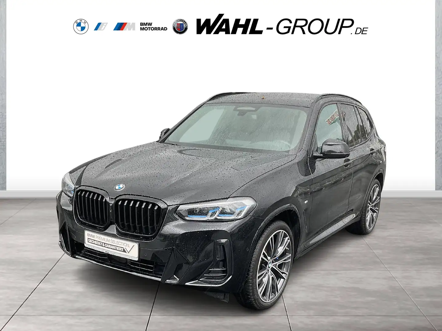 BMW X3 xDrive30i M SPORT AHK STANDHZG AKUSTIK LASER GESTI Zwart - 1