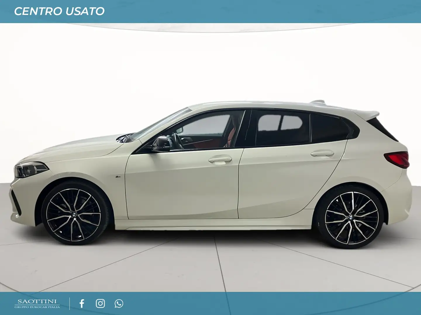 BMW 118 118d Msport Auto Bianco - 2