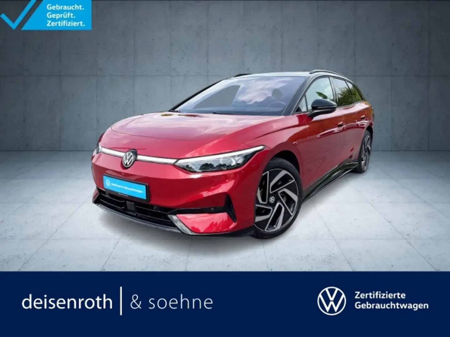 Volkswagen ID.7 Tourer Pro AHK/Matrix/Black/360/Assist/H&K/EasyOpe Rot - 1