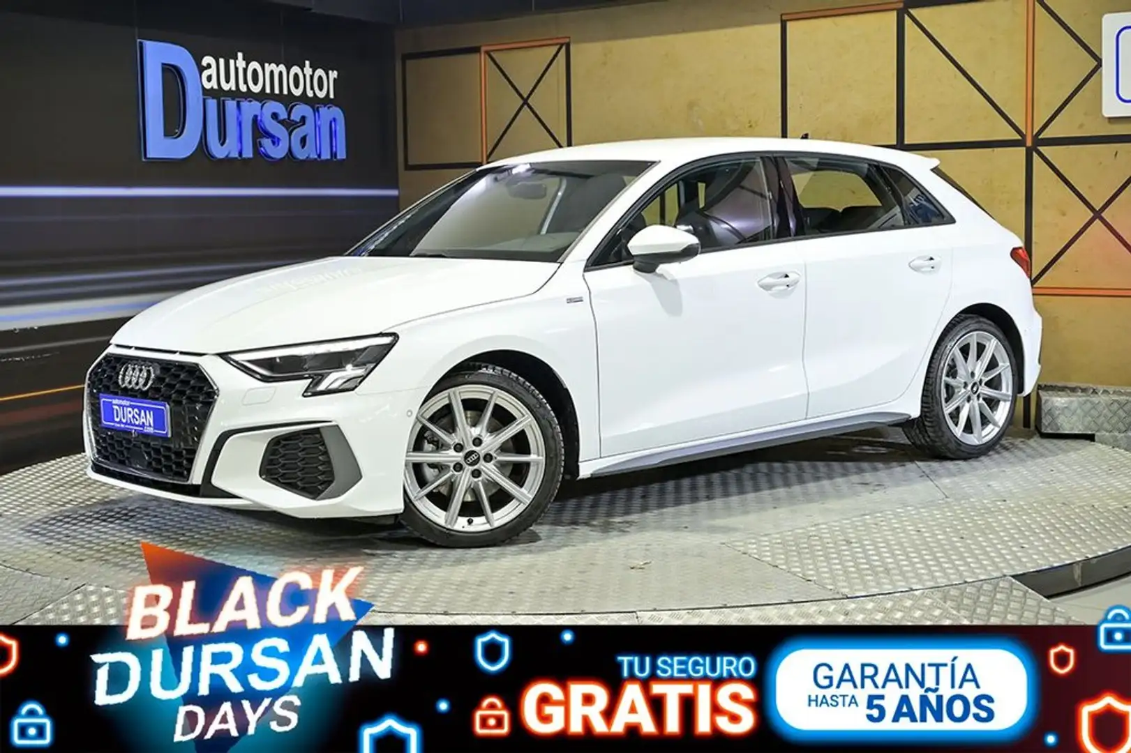 Audi A3 Sportback Genuine Ed 35 TFSI 110kW S tro Weiß - 1