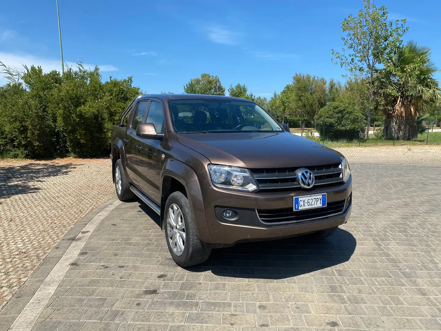 Volkswagen Amarok Amarok DC 2.0 bitdi Ultimate 4motion 180cv auto Marrone - 1