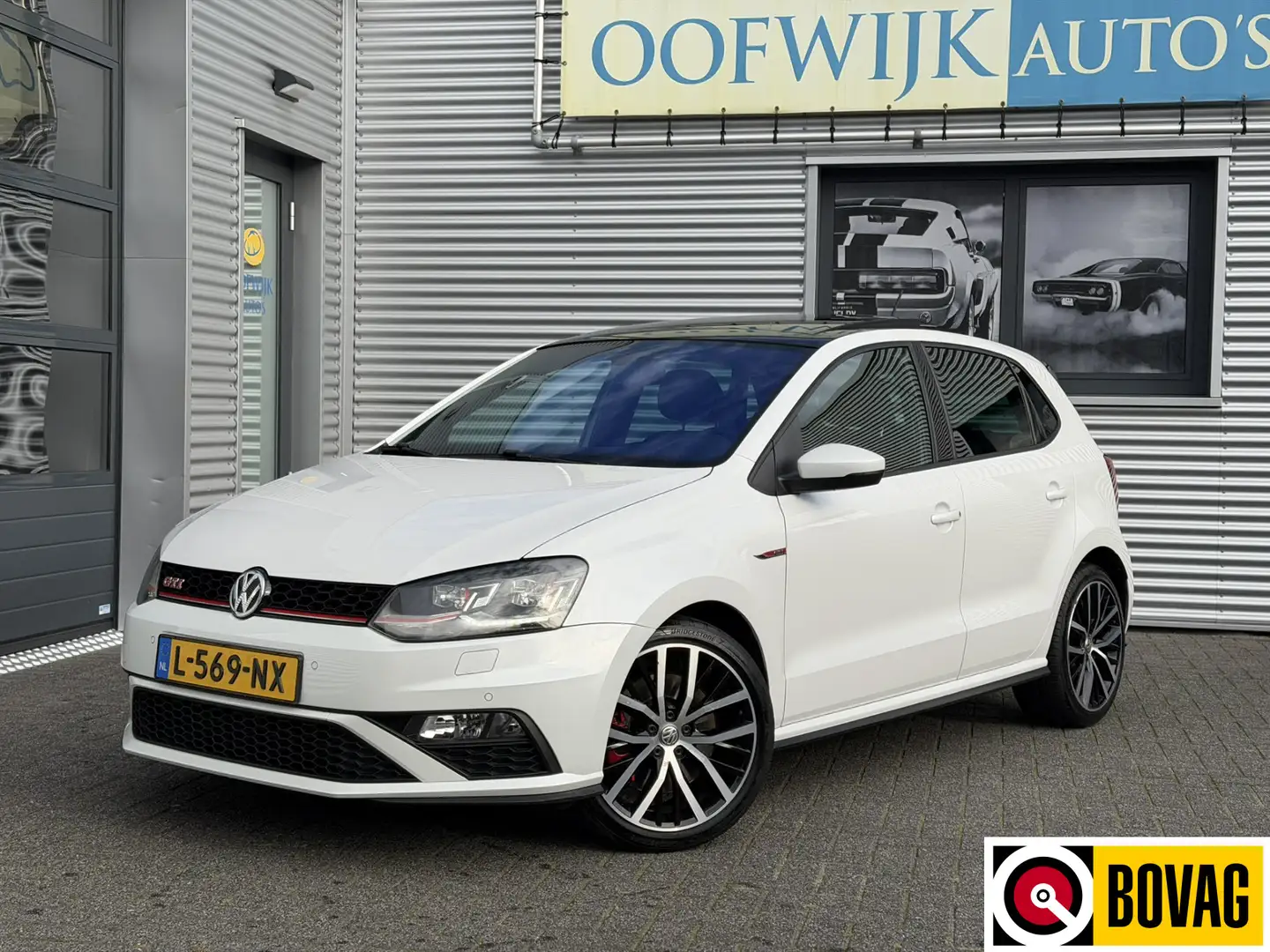 Volkswagen Polo GTI 1.8 TSI DSG Pano Clima CarPlay Led Blanc - 1