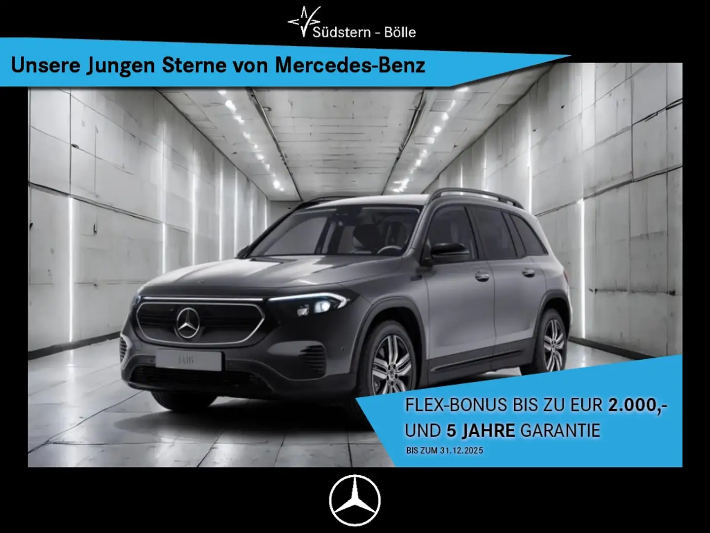 Mercedes-Benz EQB 300 4M PROGR.-ADV.PLUS+NIGHT+KAM.+LED+KEYL.G Gris - 1