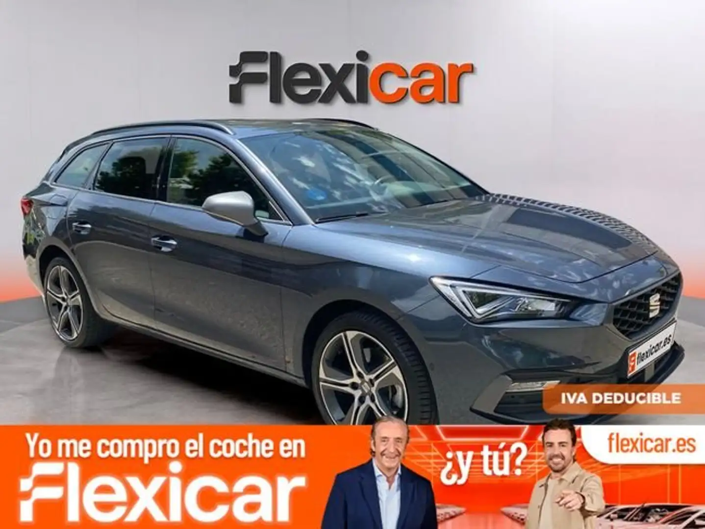 SEAT Leon 1.4 TSI e-Hybrid S&S FR DSG-6 204 Gris - 1