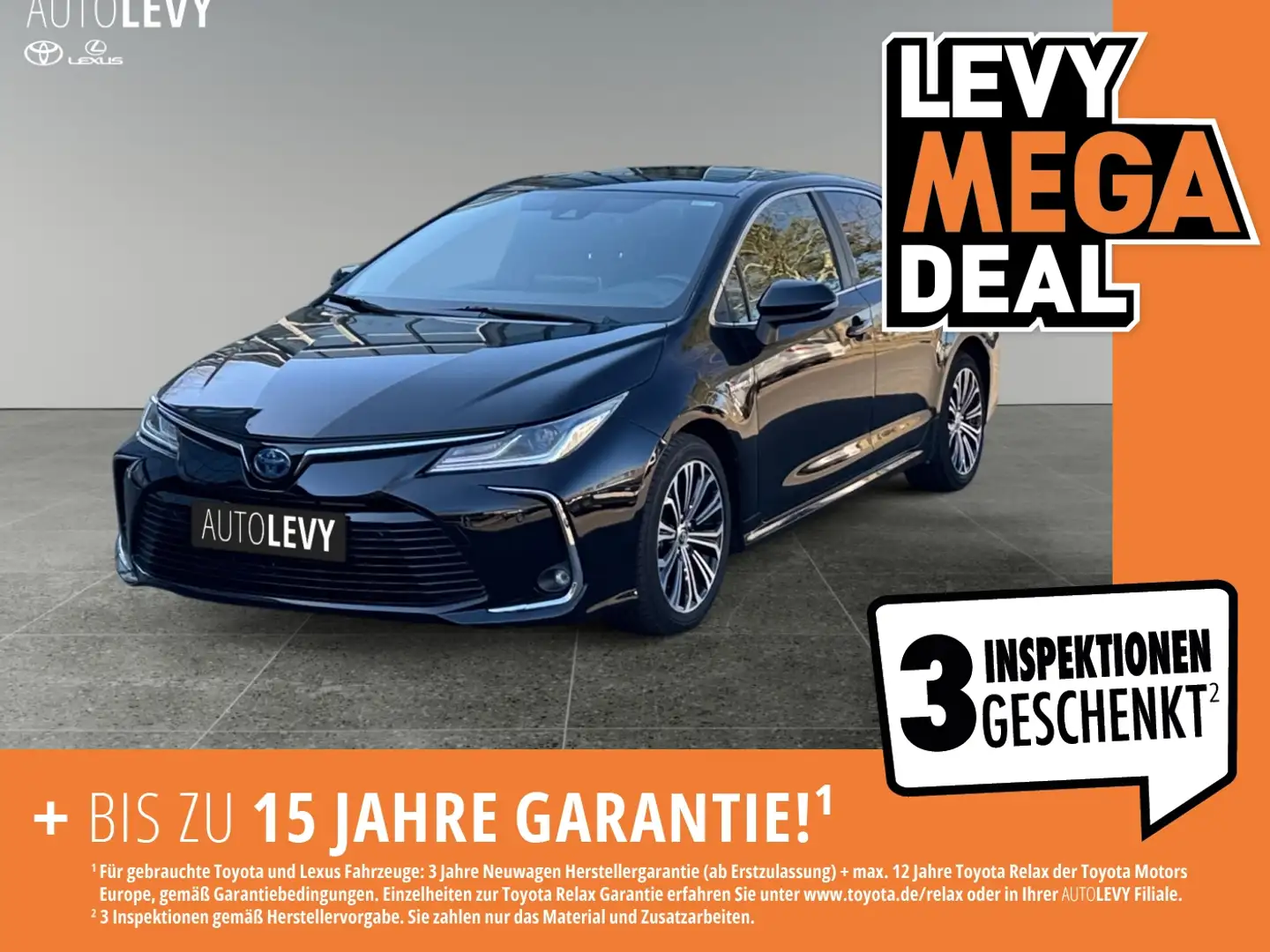 Toyota Corolla Limousine 1.8 Hybrid Lounge *GSD*LEDER* Czarny - 1