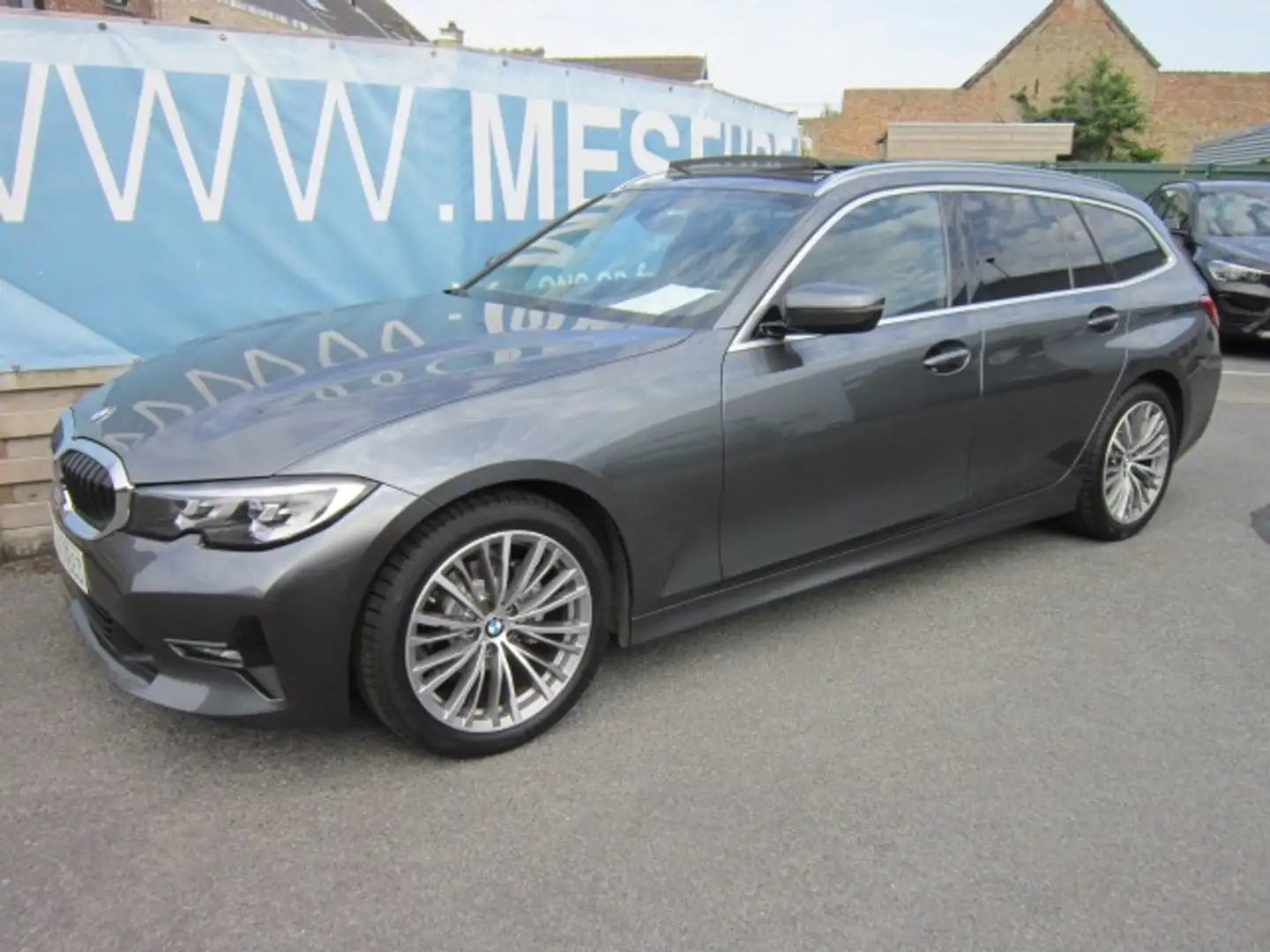 BMW 316 DA Touring PROF NAVI + LEDER + PANO DAK + TREKHAAK Gris - 1