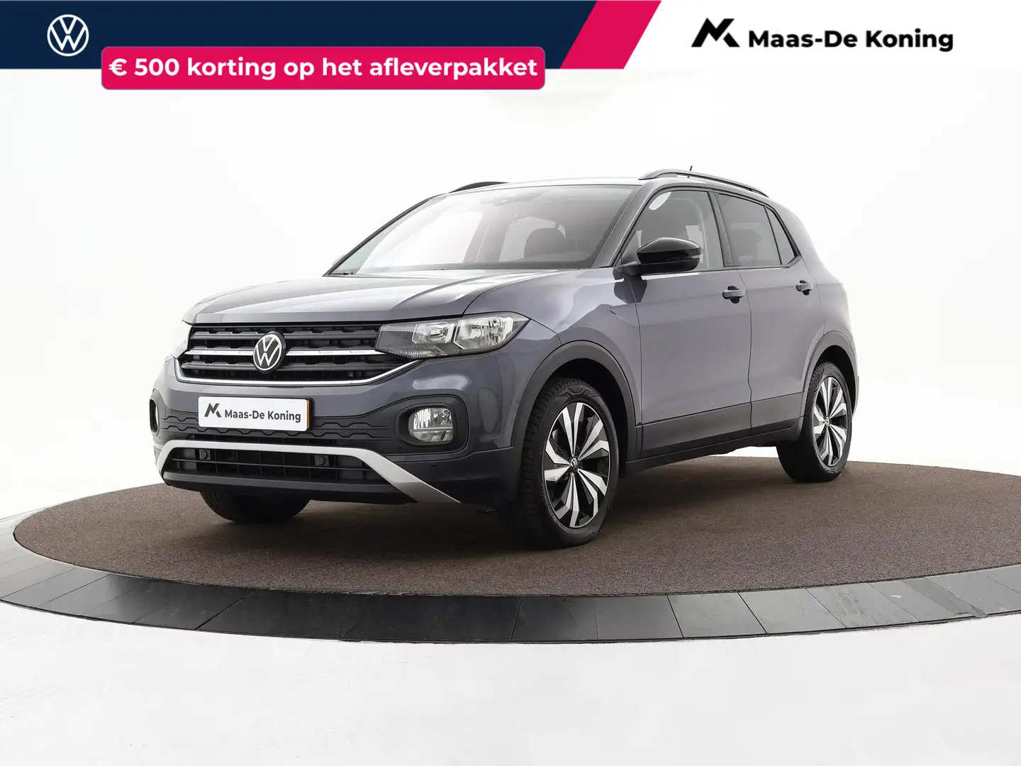 Volkswagen T-Cross 1.0 TSI 110pk DSG Life · Apple/Android Car Play · Gris - 1